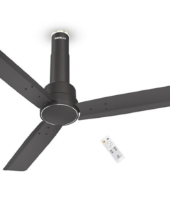 Havells 1200mm Elio BLDC Motor Ceiling Fan | Remote Controlled, High Air Delivery Fan | 5 Star Rated, Upto 60% Energy Saving, 2 Year Warranty | (Pack of 1, Smoke Brown)